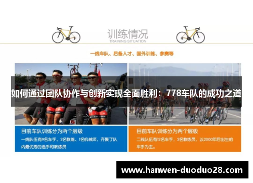 如何通过团队协作与创新实现全面胜利:778车队的成功之道 如何通过团队协作与创新实现全面胜利:778车队的成功之道
